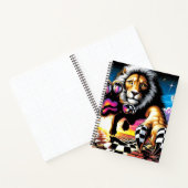 Carnet Artsy Lion (Intérieur)