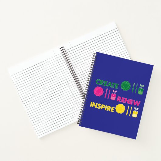 Carnet Artsy Spring Knolling Spiral Notebook (Intérieur)