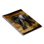 Carnet Artwork de Panthère noire (Côté Droit)