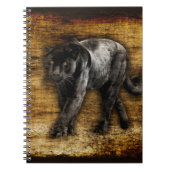 Carnet Artwork de Panthère noire (Devant)