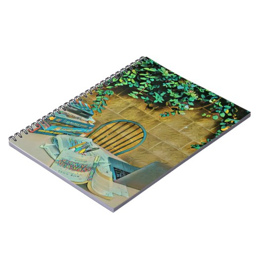 Carnet artwork vintage (Côté gauche)