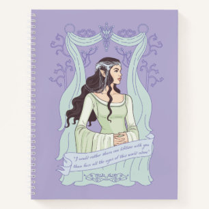 Carnet ARWEN™ "Partagez une vie avec vous" Graphique