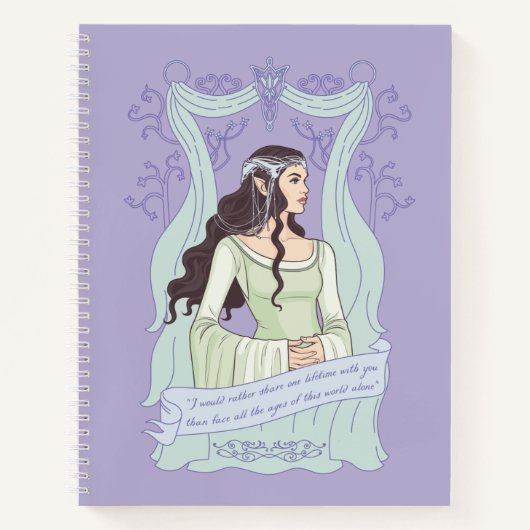 Carnet ARWEN™ "Partagez une vie avec vous" Graphique (Devant)