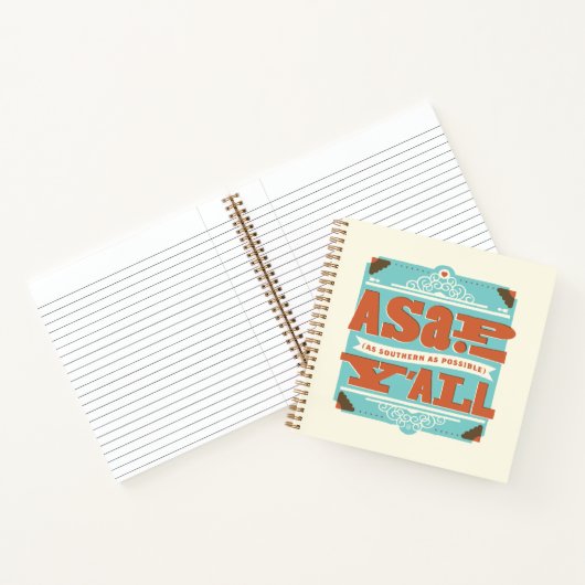 Carnet ASAP | Aussi Au Sud Que Possible Y'ALL (Intérieur)