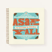 Carnet ASAP | Aussi Au Sud Que Possible Y'ALL (Devant)