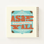 Carnet ASAP | Aussi Au Sud Que Possible Y'ALL (Dos)