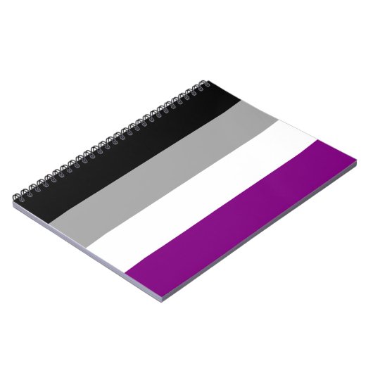 Carnet asexuel de fierté (Côté gauche)