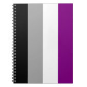 Carnet asexuel de fierté (Devant)
