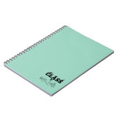 Carnet ASL - Classe de 2026 - Graduation ASL Design (Côté gauche)
