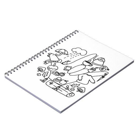 Carnet ASL ILY Thanks – Autumn Vibes  (Côté gauche)