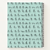 Carnet ASL Jade // Alphabet Langue des Signes Américaine (Dos)