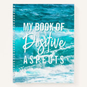 Carnet Aspects positifs Loi de l'attraction de la vague b (Devant)