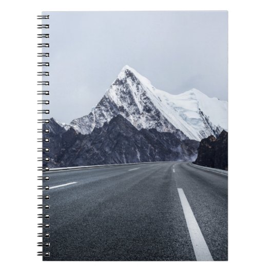 Carnet Asphalt Road devant Snow Mountain (Devant)