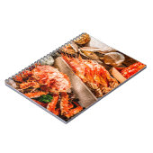 Carnet Assiette de cuisine de fruits de mer comme repas g (Côté gauche)