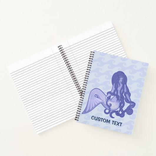 Carnet Assis Mermaid bleu (Intérieur)