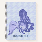 Carnet Assis Mermaid bleu (Devant)