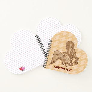Carnet Assis Sirène Beige