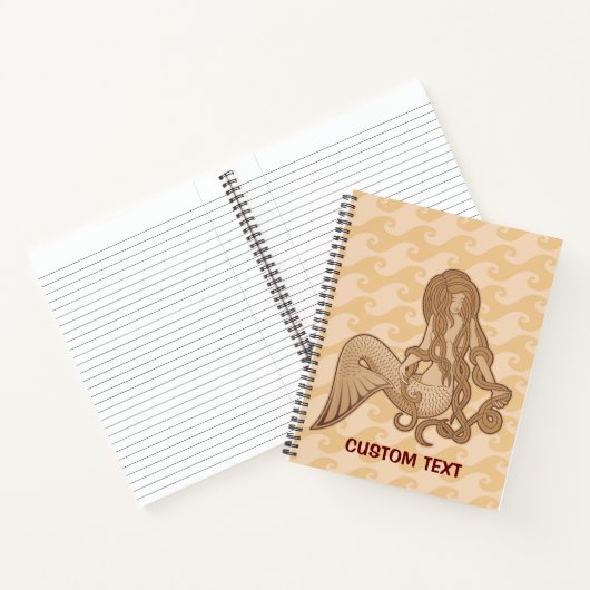 Carnet Assis Sirène Beige (Intérieur)