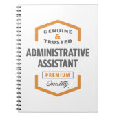 Carnet Assistant administratif (Devant)