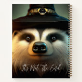Carnet Assistant Badger de miel (Dos)