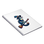 Carnet Assistant Chat Halloween sorcière Amoureux de les (Côté Droit)