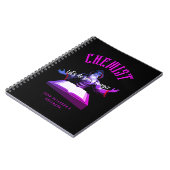 Carnet Assistant | Chimiste | Art Imaginaire | Noir (Côté gauche)