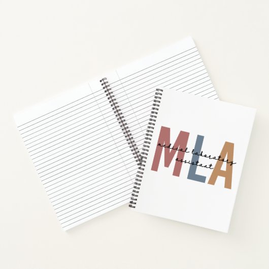 Carnet Assistant de laboratoire Médicale MLA (Intérieur)