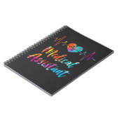 Carnet Assistant Médicale Heartbeat Nursing Hospital Hear (Côté gauche)