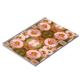 Carnet Aster blanc rouge (Côté gauche)