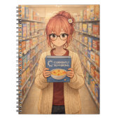 Carnet Aster™ Currently Buffering Spiral Notebook Cute  (Devant)