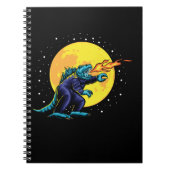 Carnet astro godzilla illustration avec design (Devant)