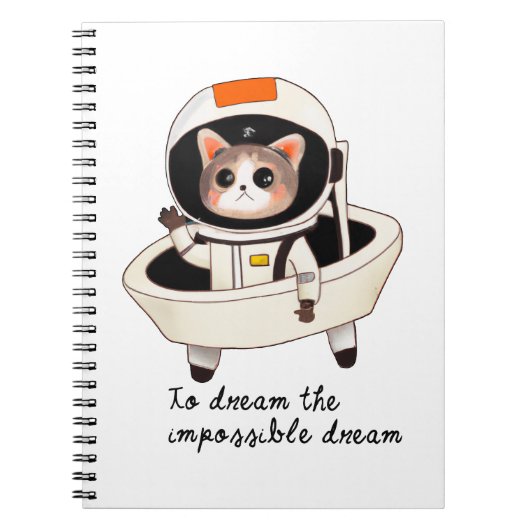 Carnet Astrocat rêvé (Devant)