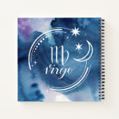 Carnet Astrologie de l'aquarelle - Virgo (Dos)