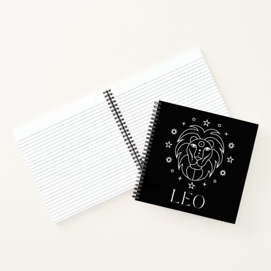 Carnet Astrologie de Leo Zodiac (Intérieur)