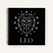 Carnet Astrologie de Leo Zodiac (Devant)