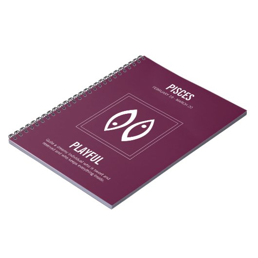 Carnet Astrologie des Poissons (Côté gauche)