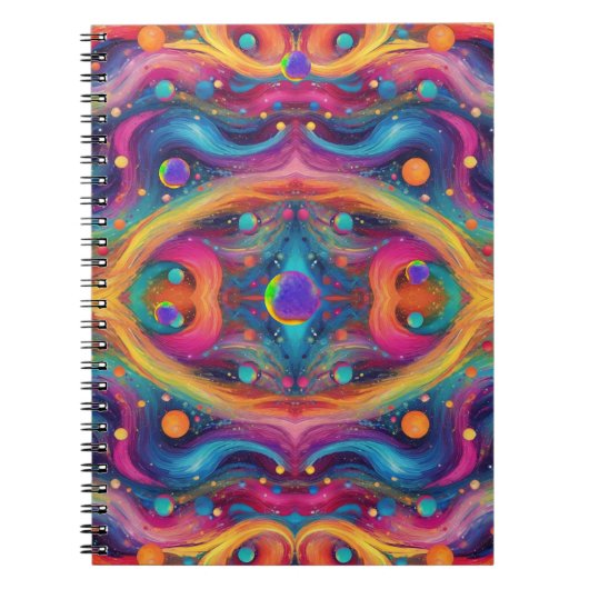 Carnet Astrologie planète espace galaxie univers (Devant)