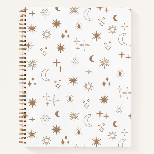 Carnet Astrologie Star Motif (Devant)
