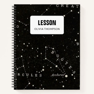 Carnet Astrologie vintage Composition personnalisée des l