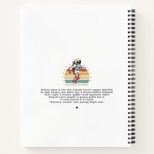 Carnet Astronaut (Dos)