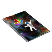 Carnet Astronaut avec ballons (Côté Droit)