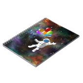 Carnet Astronaut avec ballons (Côté gauche)