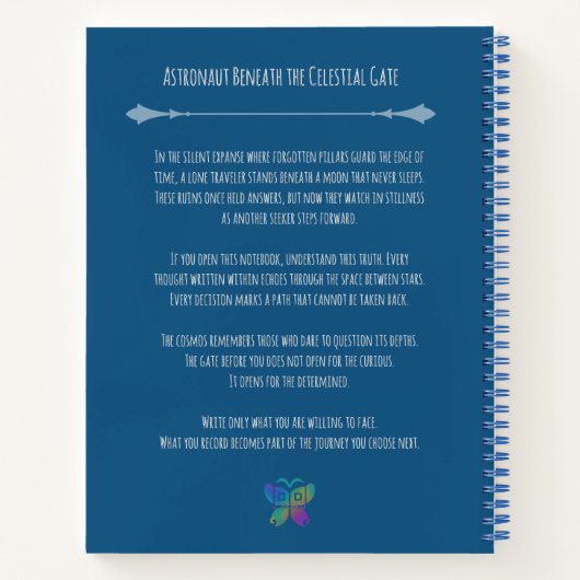 Carnet Astronaut Beneath the Celestial Gate Premium (Dos)