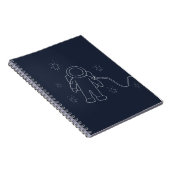 Carnet Astronaut dans l'espace Spaceman Galaxy et les éto (Côté Droit)