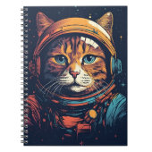 Carnet Astronaut de chat (Devant)
