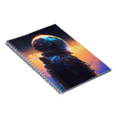 Carnet Astronaut World Discovery Peinture Univers Humain (Côté Droit)