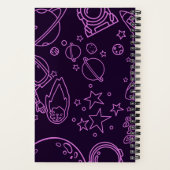 Carnet Astronaute Dans L'Espace (Verso)