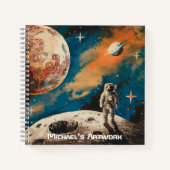 Carnet Astronaute de l'espace extra-atmosphérique, Astron (Devant)