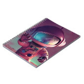 Carnet Astronaute du petit Alien rouge (Côté gauche)