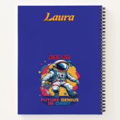 Carnet Astronaute  Génie futur en orbite (Dos)